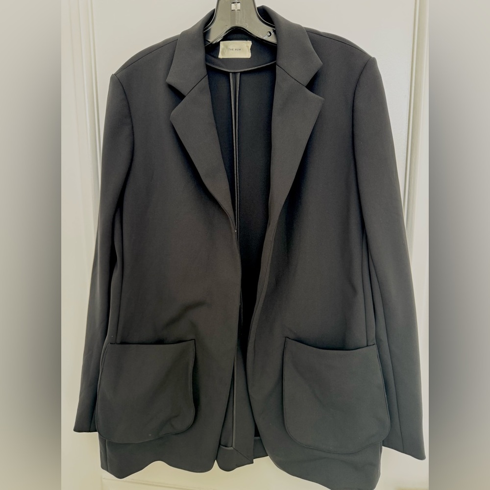 The Row black blazer nylon Jacket